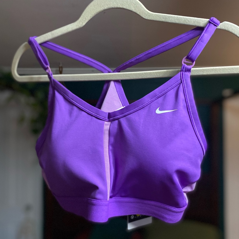 Nike Indy Training Bra - Purple - Size XL - NWT!
